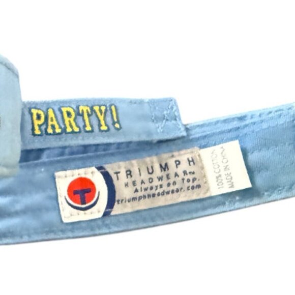 Vintage Rare Jimmy Buffett 2006 Party at the End of the World Concert Tour Visor - Picture 6 of 9
